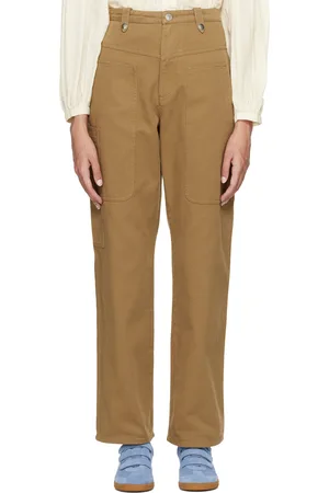 Isabel Marant Khaki Jilda Trousers
