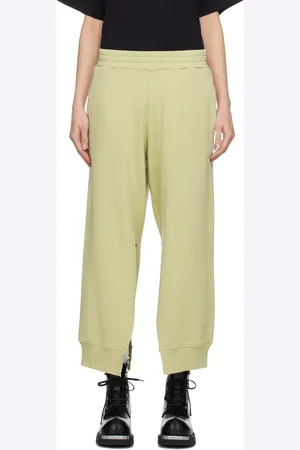 Maison Margiela Green Vented Sweatpants
