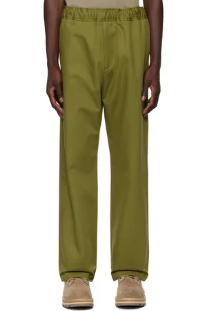 Moncler Khaki Patch Trousers