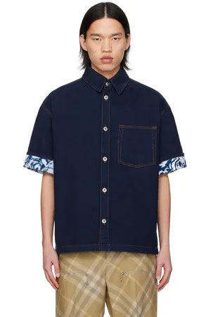 Burberry Indigo Heavyweight Denim Shirt