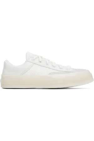 Converse White Chuck 70 Marquis Mixed Materials Low Top Sneakers