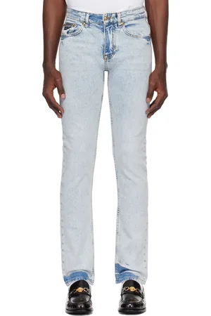 VERSACE Blue Slim-Fit Jeans