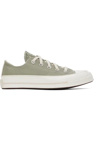 Converse Green Chuck 70 Worn In Low Top Sneakers