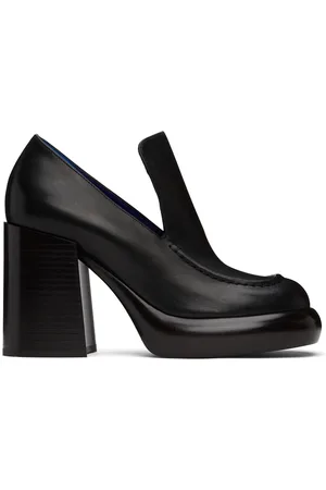 Burberry Leather Wedge Heels