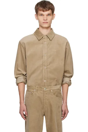 A.P.C. Beige Bobby Shirt
