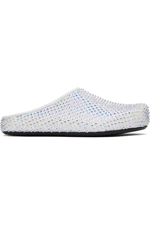 Marni White Fussbett Loafers