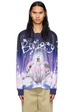 Burberry Purple Dandelion Polo