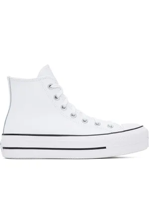 Converse White Chuck Taylor All Star Lift High Top Sneakers
