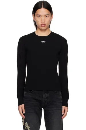 OFF-WHITE Black Diags Sweater