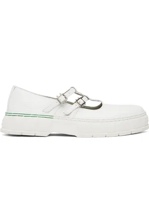 VIRON White 2001 Apple Mary Jane Loafers