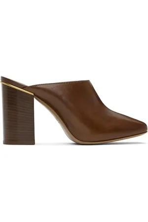 Chloé Brown Ambre Mules
