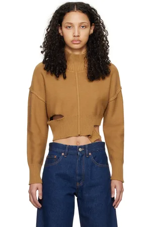 Maison Margiela Tan Boxy Sweater