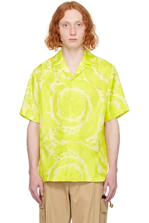 VERSACE Yellow Barocco Shirt