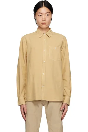 OFFICINE GENERALE Beige Alex Shirt