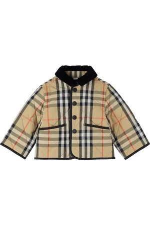 Burberry Baby Beige Quilted Jacket