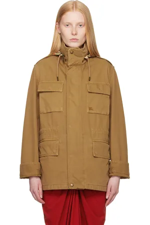 Burberry Tan Hooded Jacket