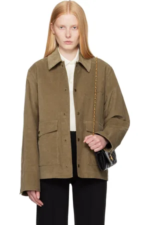 Burberry Taupe Corduroy Jacket