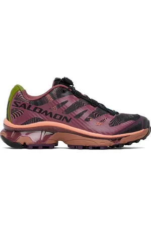 Salomon Black & Burgundy XT-4 OG R.A.D Sneakers
