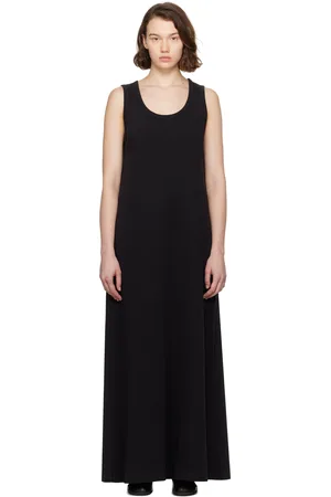 The Row Black Tetzi Maxi Dress