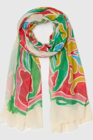 Stefanel Foulard in cotone stampato