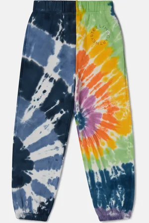 Stella McCartney Pantaloni Sportivi Grafica Tie-Dye,