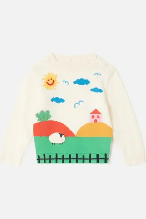 Stella McCartney Maglia Grafica Fattoria, Donna,