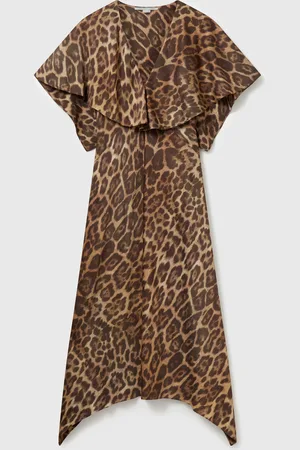 Stella McCartney Maxi Abito Scialle con , Donna,