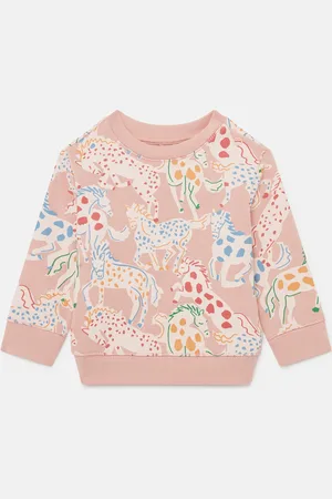 Stella McCartney Felpa con Stampa Cavallo, Donna,