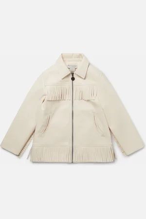 Stella McCartney Giacca Western con Frange, Donna,