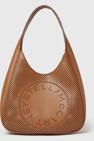 Stella McCartney Tote Hobo Morbida con Logo, Donna