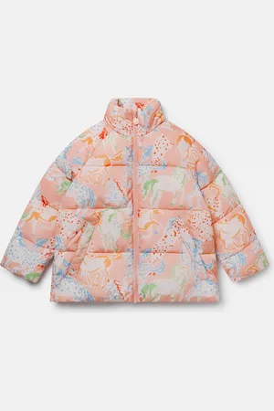Stella McCartney Piumino con Stampa Cavallo, Donna,