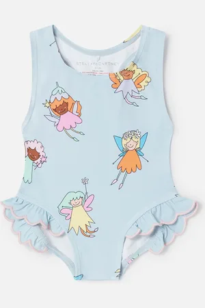 Stella McCartney Costume da bagno stampa fate,