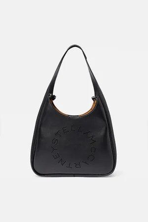 Stella McCartney Tote Hobo Morbida con Logo, Donna