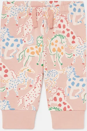 Stella McCartney Pantaloni Sportivi con Stampa Cavallo, Donna,
