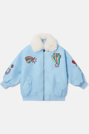 Stella McCartney Bomber Grafica Stella, Donna,