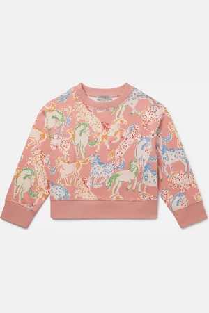 Stella McCartney Felpa con Stampa Cavallo, Donna,