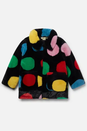 Stella McCartney Cappotto Soffice a Pois, Donna,
