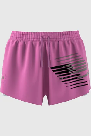 Stella McCartney Pantaloncini Intrecciati TrueLife, Donna,