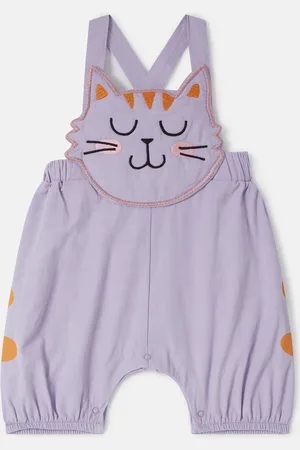 Stella McCartney Salopette con Grafica Gatto,