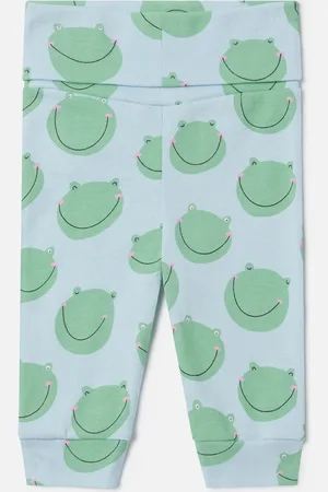 Stella McCartney Legging con Stampa Rana,