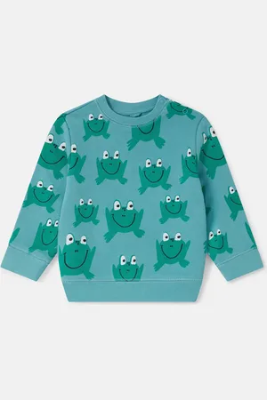 Stella McCartney Felpa con Stampa Rana,