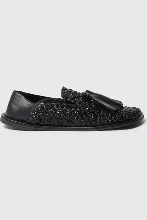 Stella McCartney Mocassini Ryder Intrecciati con Nappine, Donna,