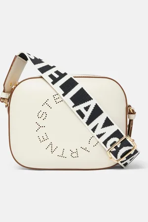 Stella McCartney Camera Bag a Tracolla con Logo, Donna