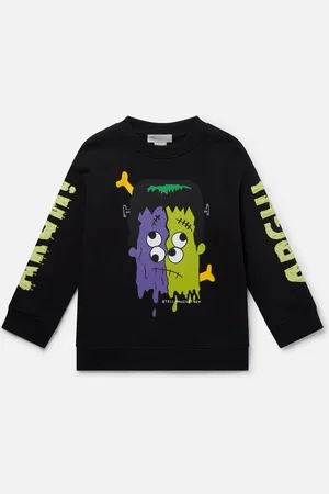 Stella McCartney Felpa grafica Frankenstein, Donna,