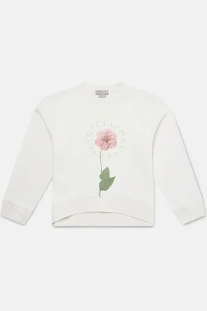 Stella McCartney Felpa Grafica Fiore,