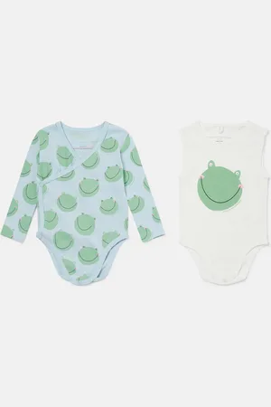 Stella McCartney Set Pagliaccetti con Grafica Rana,