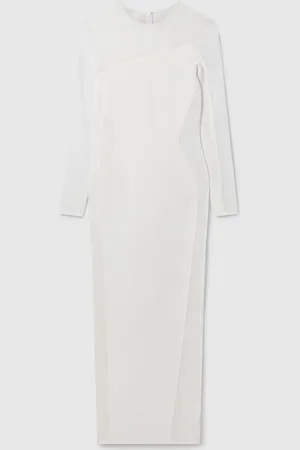Stella McCartney Abito Miracle a Maniche Lunghe in Maglia Compatta, Donna,