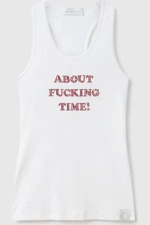 Stella McCartney About Fucking Time! Canotta, Donna,