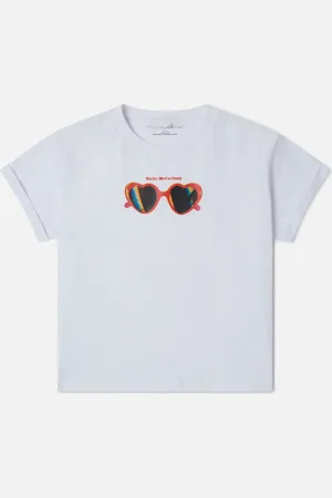 Stella McCartney Maglietta Grafica Occhiali da Sole,