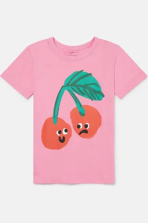 Stella McCartney Maglietta Grafica Ciliegie,